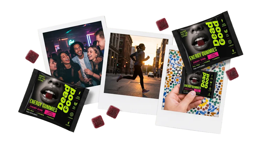 DEAD GOOD energy gummies for every occasion